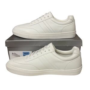 Perry Ellis Classic White Men's Sneakers